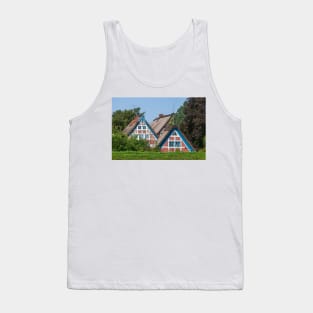 Half-timbered house, Mittelkirchen, Altes Land, Lower Saxony, Germany Tank Top